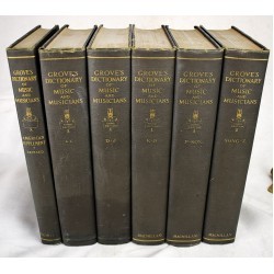 Grove's Dictionary of Music and Musicians (Six Volumes Complete | Third Edition)